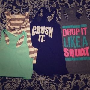 The Super Summer Tanks Bundle w/ bonus shirt! 🎁